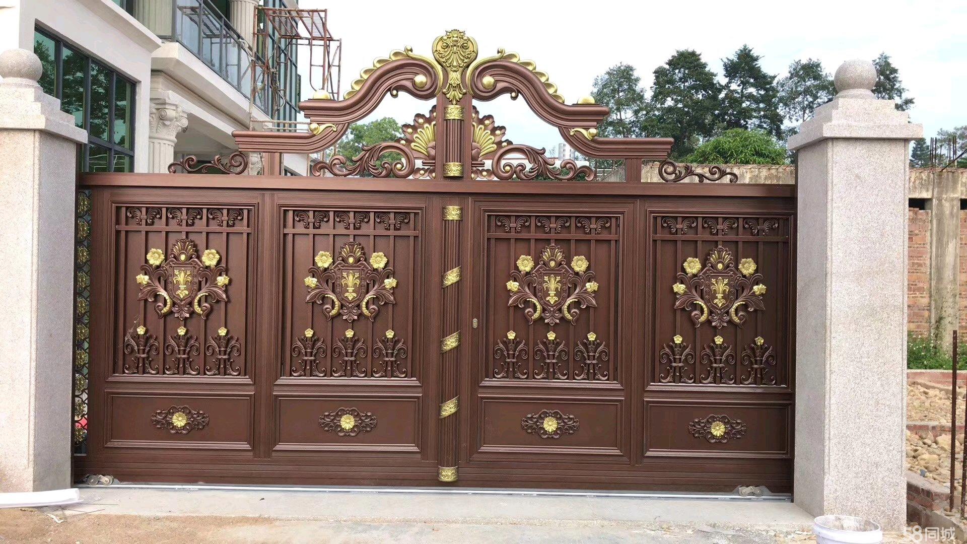 鋁藝大門(mén),別墅大門(mén)